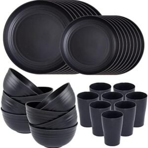 Supernal Wheat Straw Dinnerware Sets